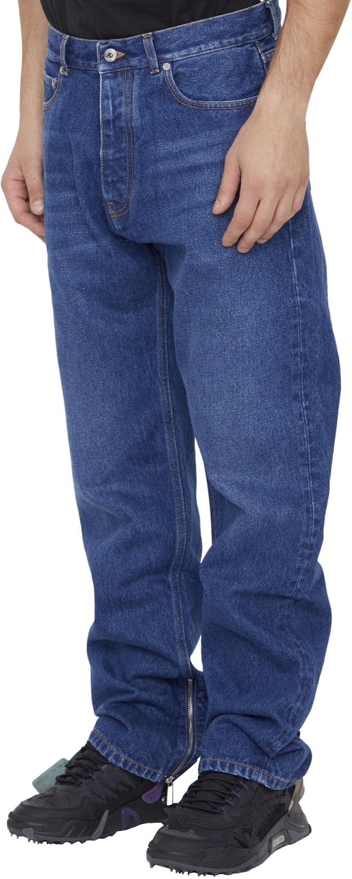 OFF-WHITE Skate relaxed jeans Blauw