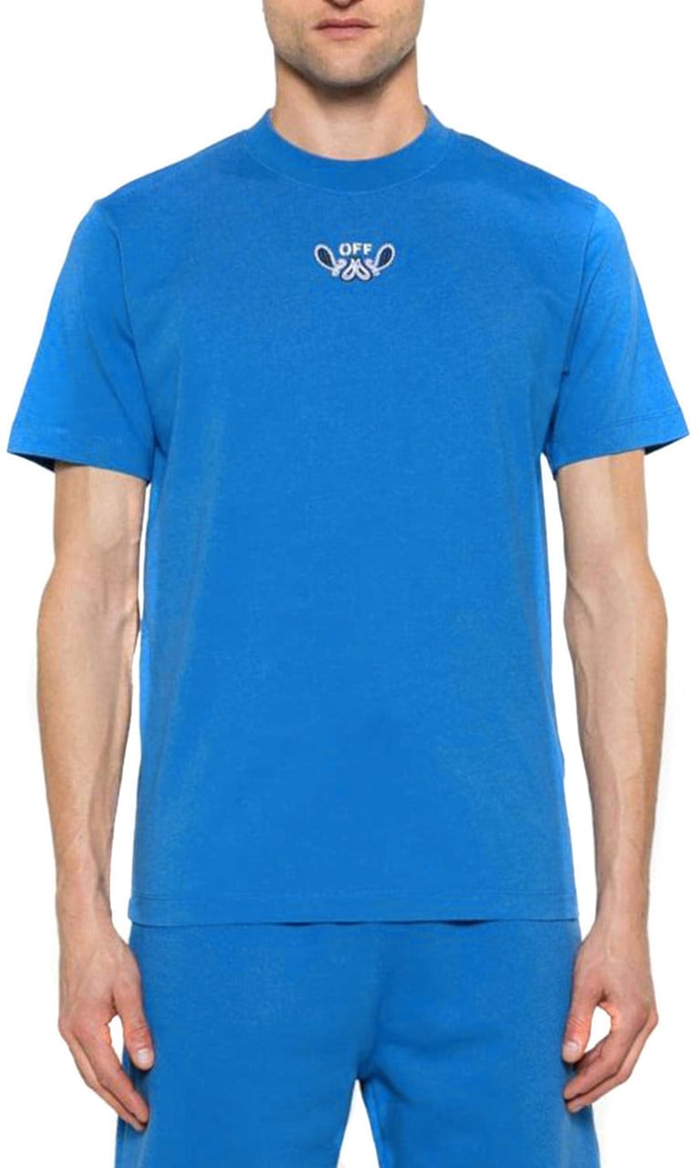 Off-white Men T-Shirt Lichtblauw