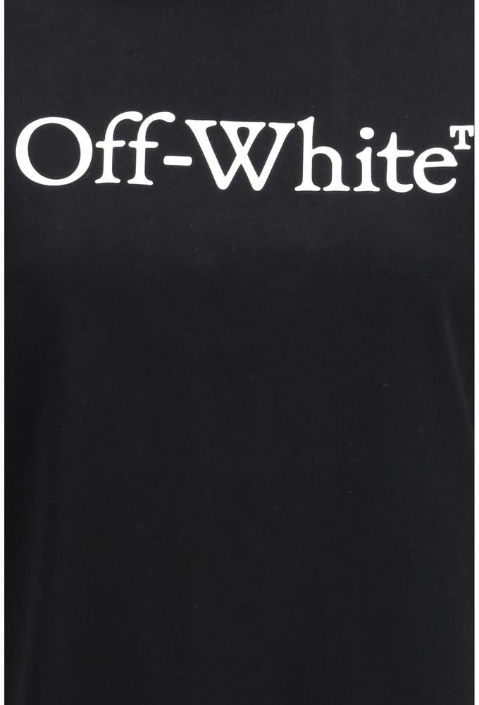 Off-White Black Cotton Sportswear Zwart