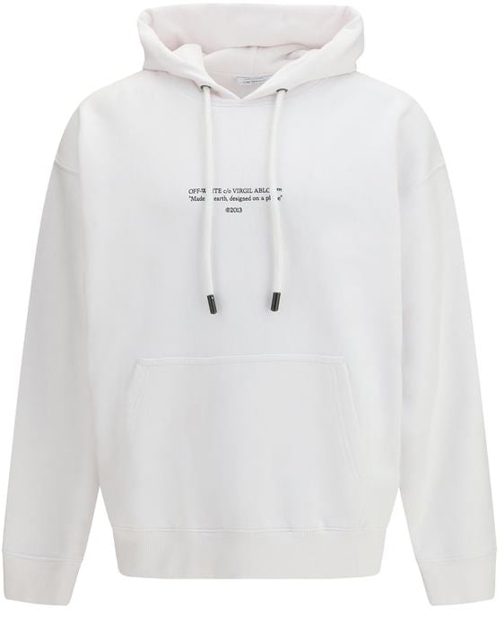 OFF-WHITE Off-White White Cotton Sweatshirt Wit