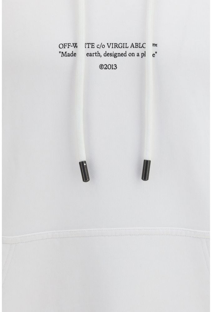 OFF-WHITE Off-White White Cotton Sweatshirt Wit