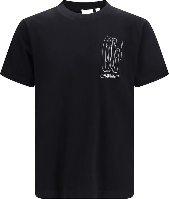 OFF-WHITE Off-White Black Cotton T-Shirt Zwart