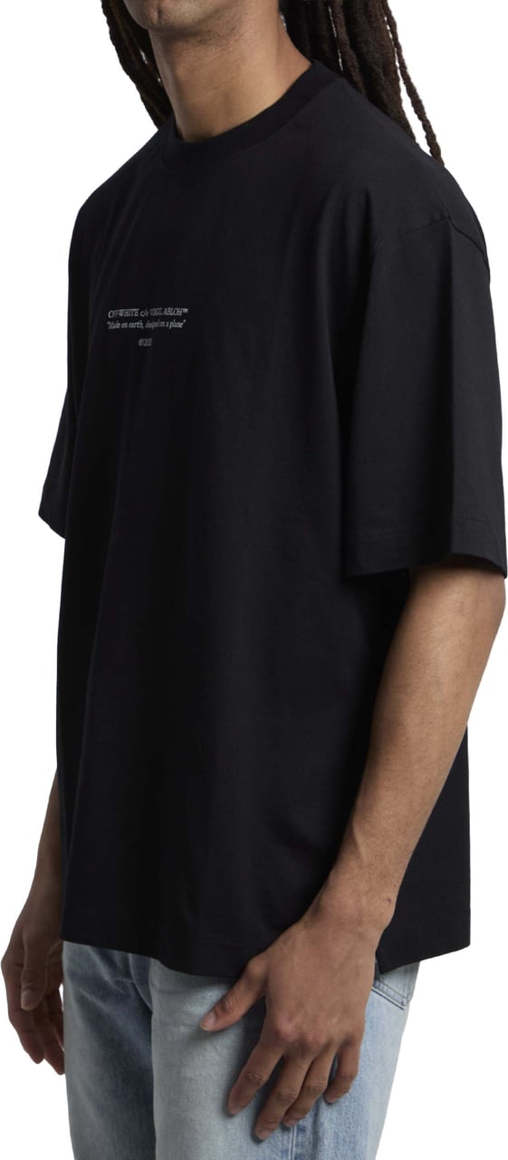 OFF-WHITE Statement Skate T-shirt Zwart
