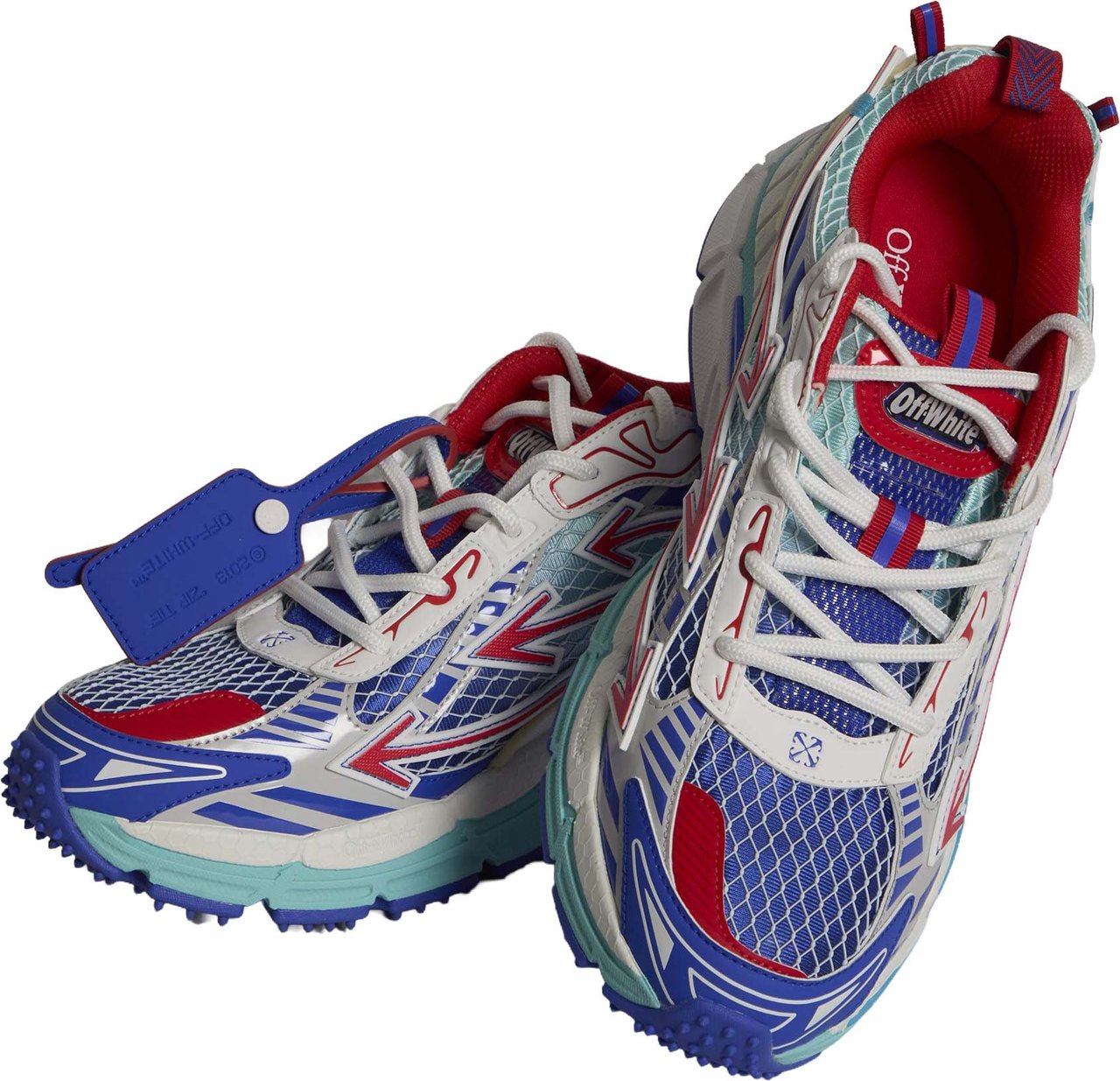 OFF-WHITE Be Right Back sneakers Lichtblauw