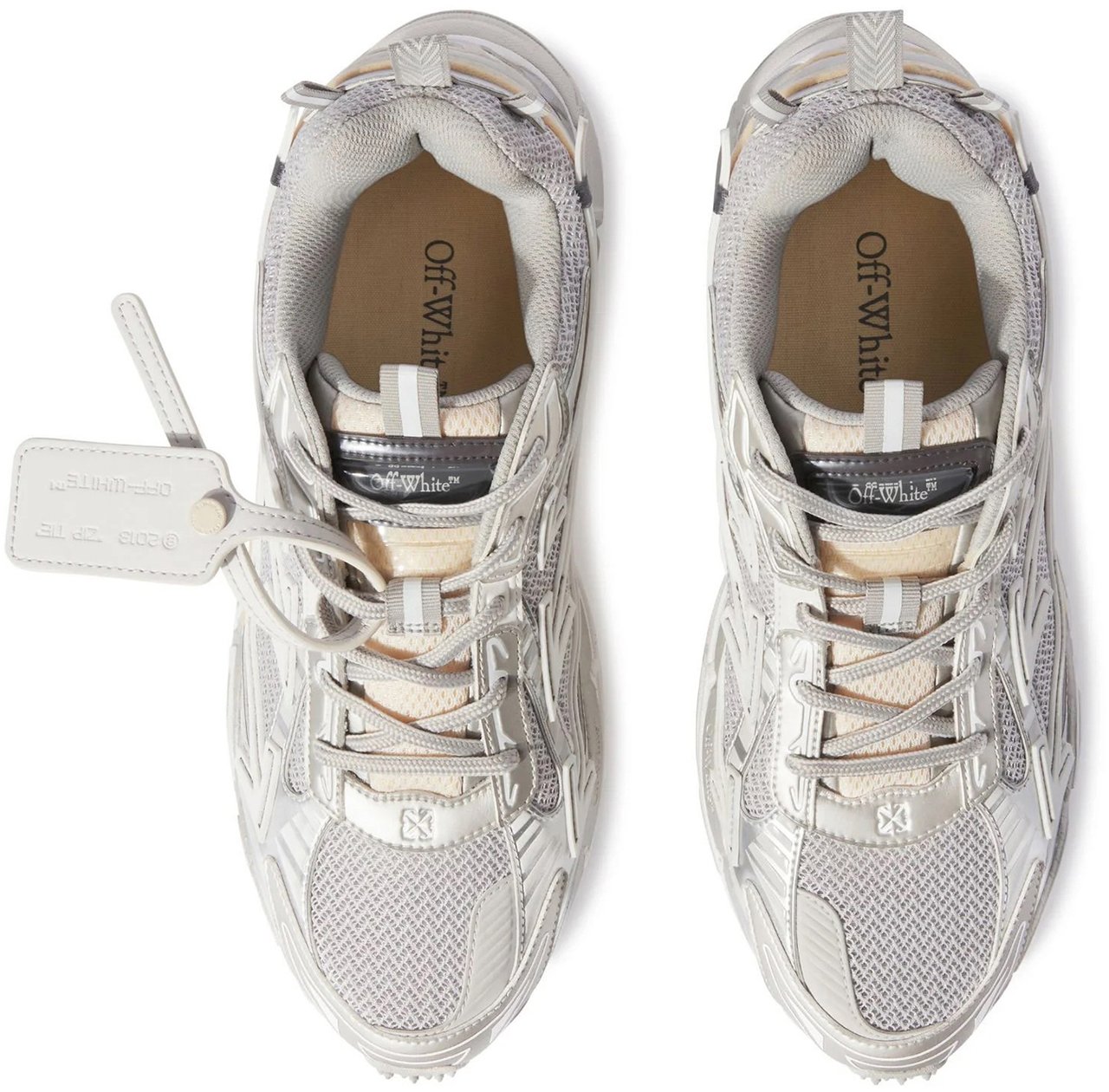 OFF-WHITE Sneakers Light Grey - Black Lichtgrijs