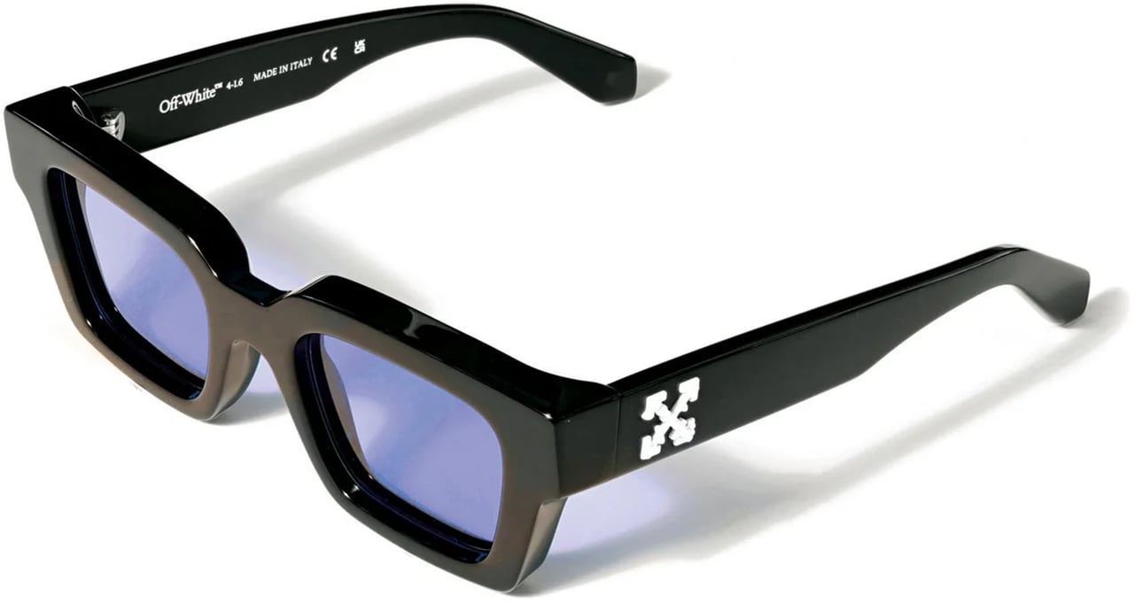 OFF-WHITE Sunglasses Shiny Black Zwart
