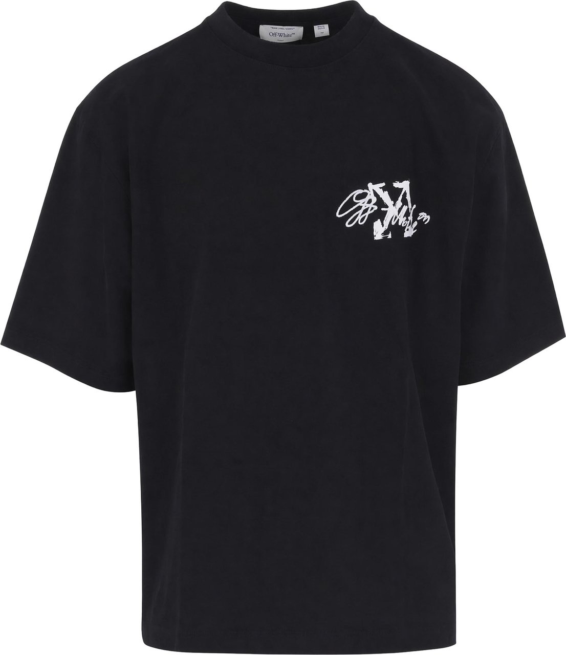 OFF-WHITE T-Shirts And Polos Black Zwart