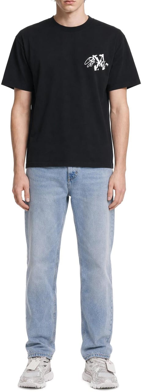 OFF-WHITE T-Shirts And Polos Black Zwart