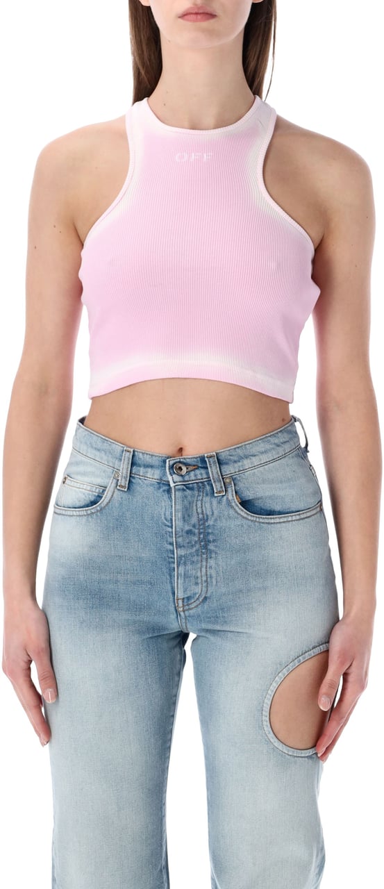 OFF-WHITE Rowing Top Rosa Roze