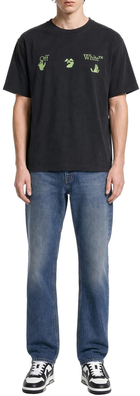 OFF-WHITE T-Shirts And Polos Vintage Black Donkergrijs
