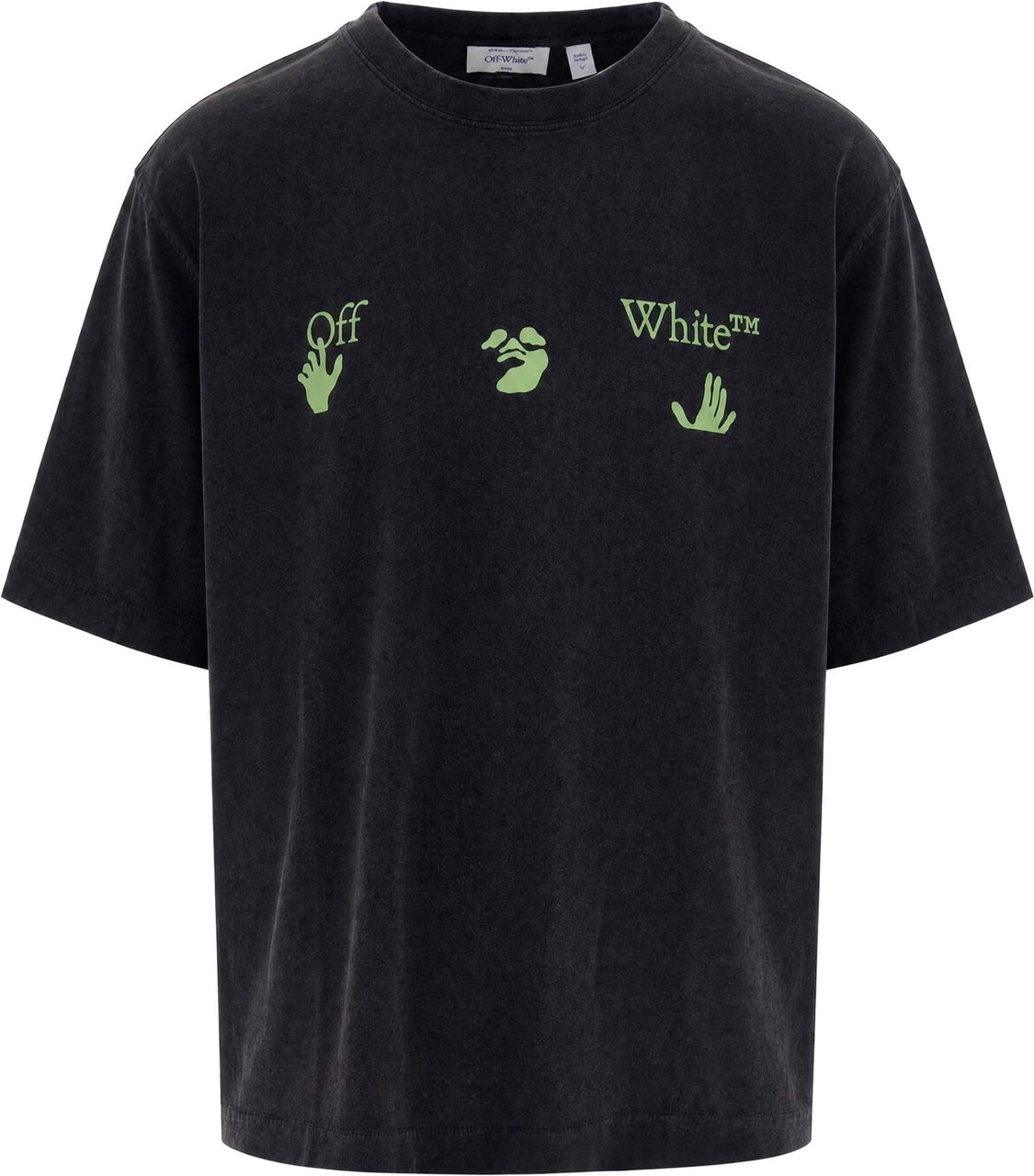 OFF-WHITE T-Shirts And Polos Vintage Black Donkergrijs