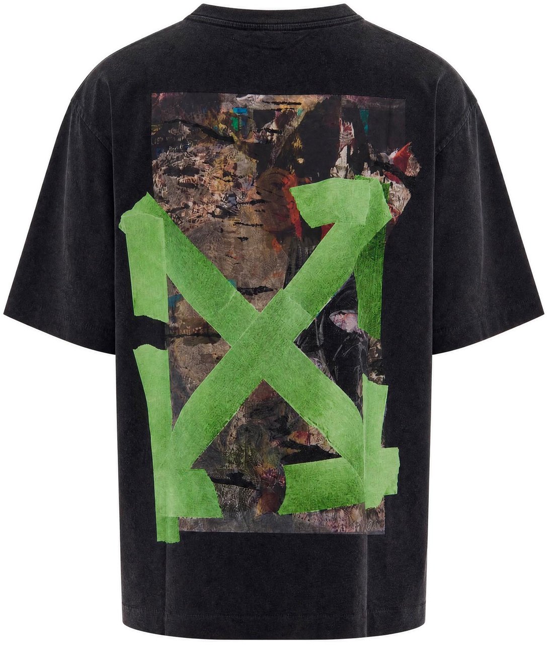OFF-WHITE T-Shirts And Polos Vintage Black Donkergrijs