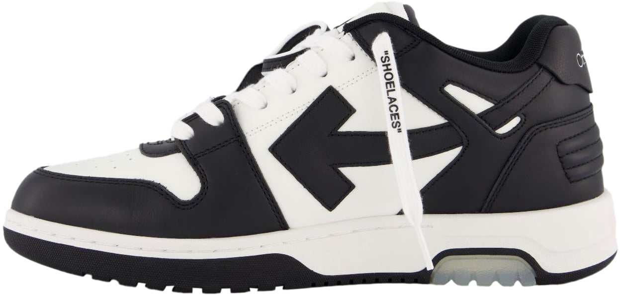 OFF-WHITE OFF WHITE Heren Out Of Office Sneaker Zwart Zwart