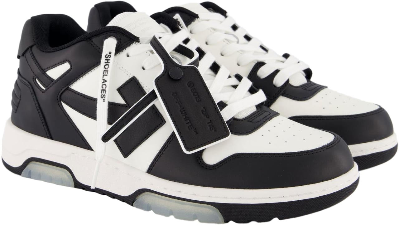 OFF-WHITE OFF WHITE Heren Out Of Office Sneaker Zwart Zwart