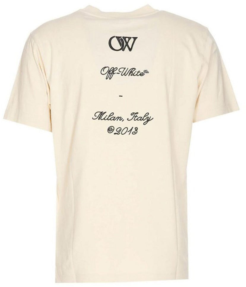 Off-white Men T-Shirt Beige