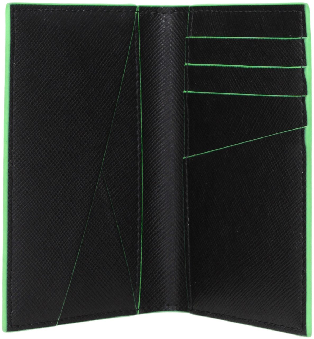 OFF-WHITE Off-White Black Leather Cardholder Zwart