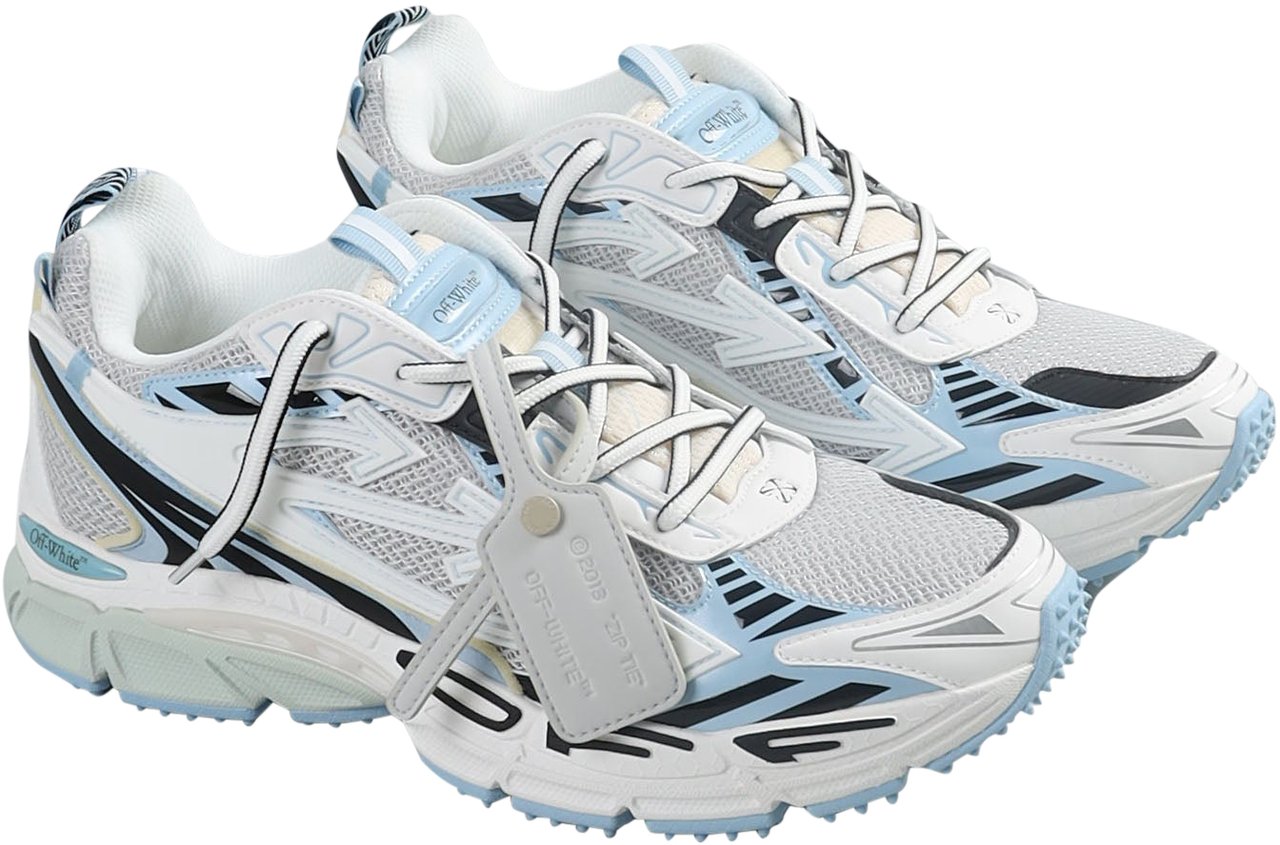 OFF-WHITE BE RIGHT BACK SNEAKERS Blauw