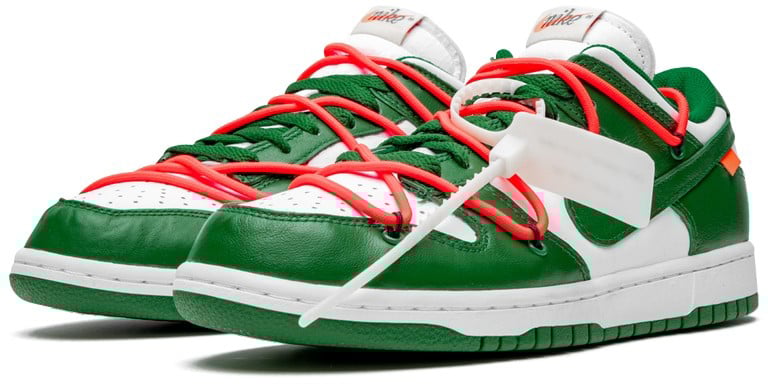 OFF-WHITE Off-White Dunk Low Pine Green Wit