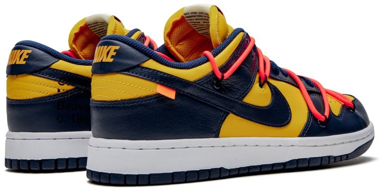 OFF-WHITE Off-White Dunk Low Michigan Blauw