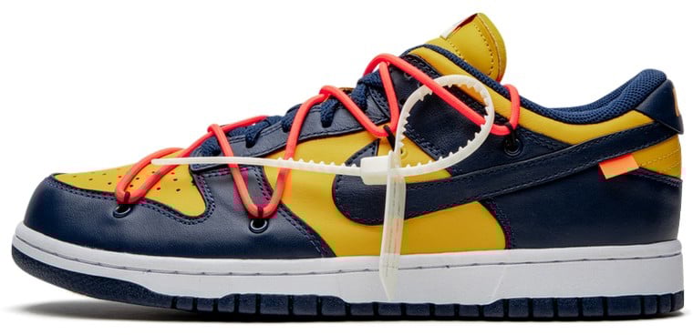 OFF-WHITE Off-White Dunk Low Michigan Blauw