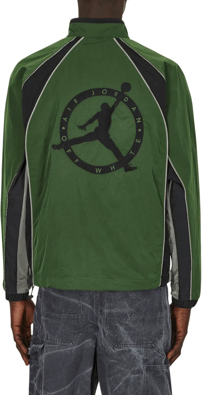 OFF-WHITE X Nike Air Jordan Logo Track Jacket Groen