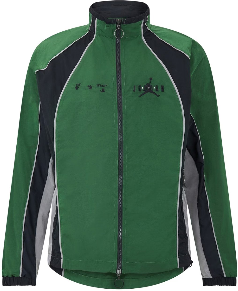 OFF-WHITE X Nike Air Jordan Logo Track Jacket Groen