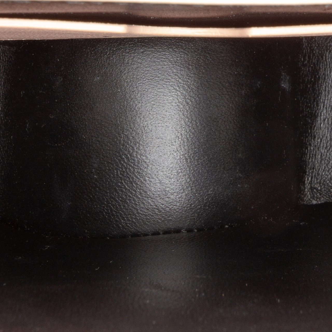 OFF-WHITE Leather Burrow 22 Crossbody Bruin