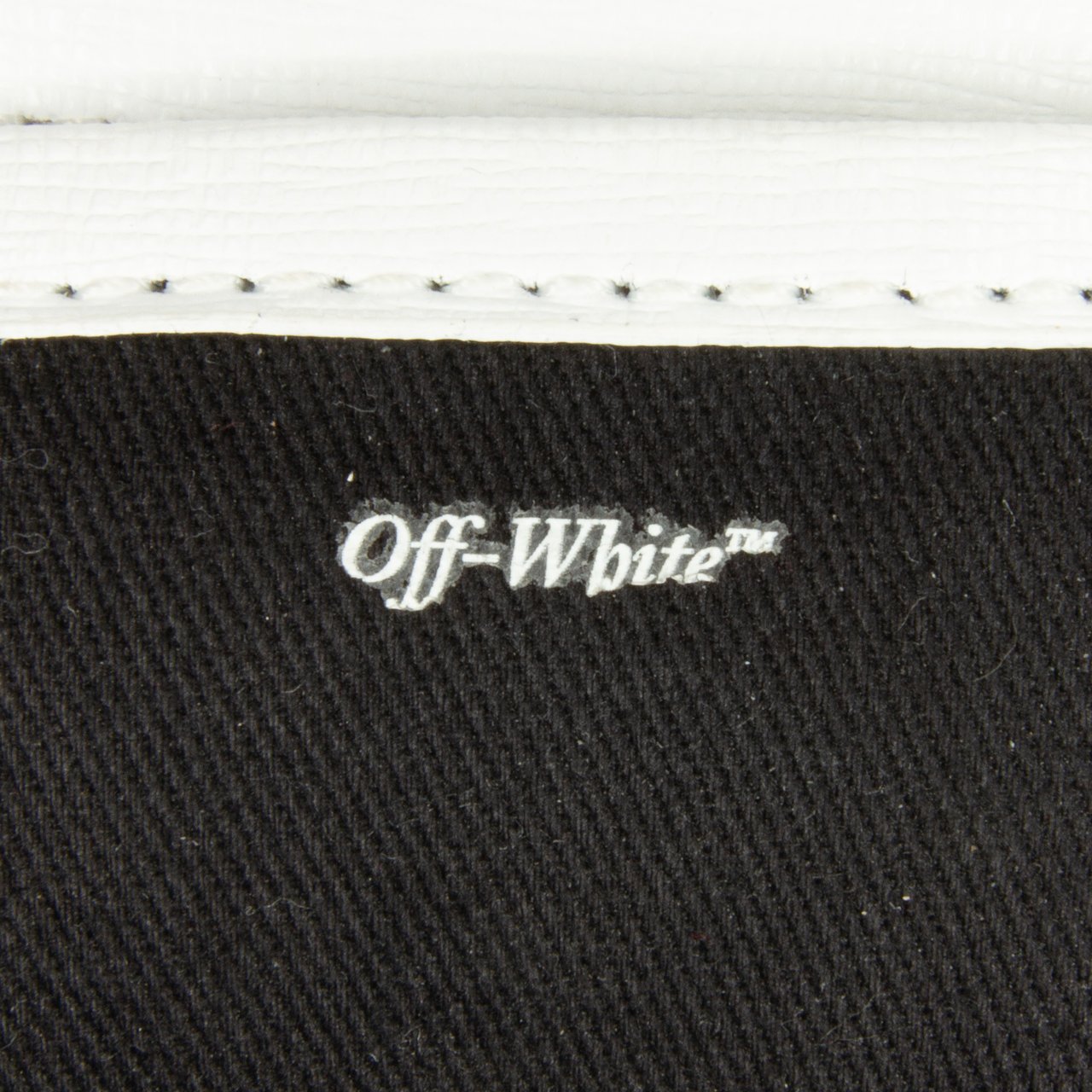 OFF-WHITE Leather Crossbody bag Wit