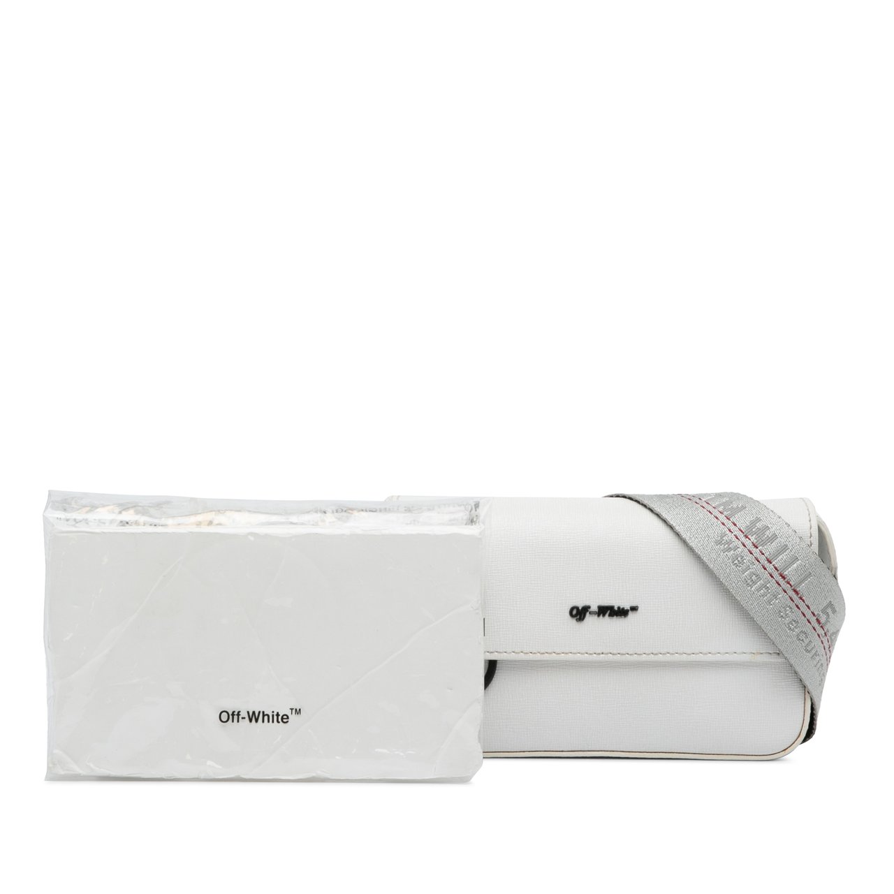 OFF-WHITE Leather Crossbody bag Wit