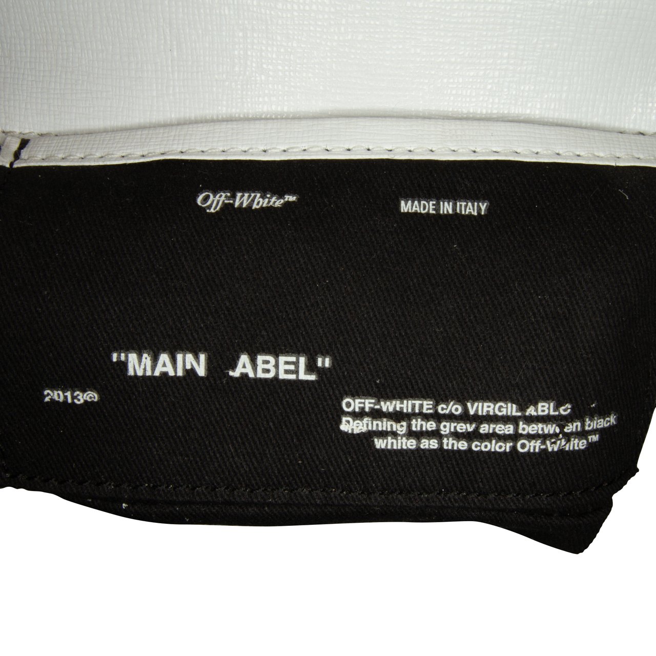 OFF-WHITE Leather Crossbody bag Wit
