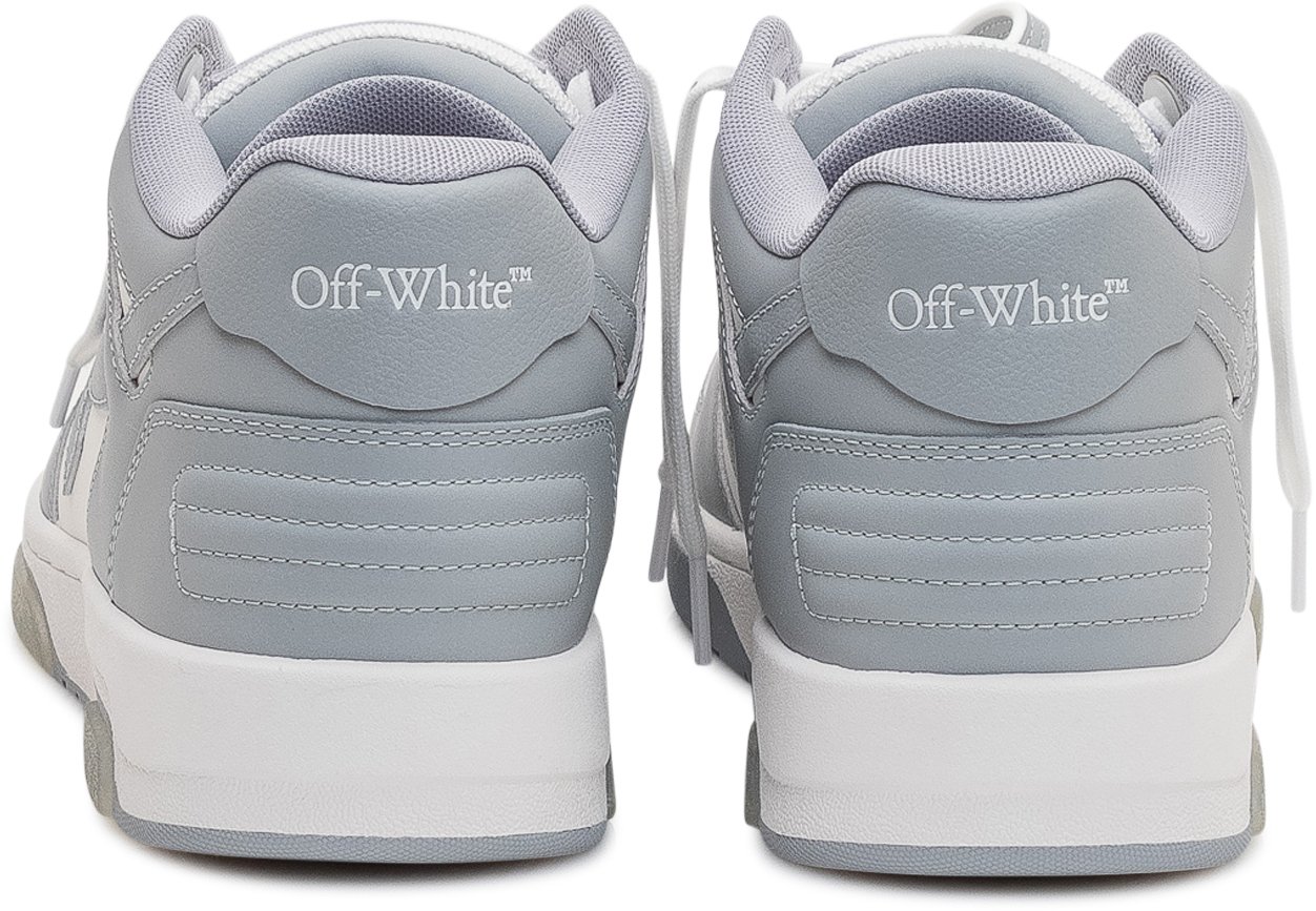OFF-WHITE Out of Office Calf Sneakers Lichtgrijs