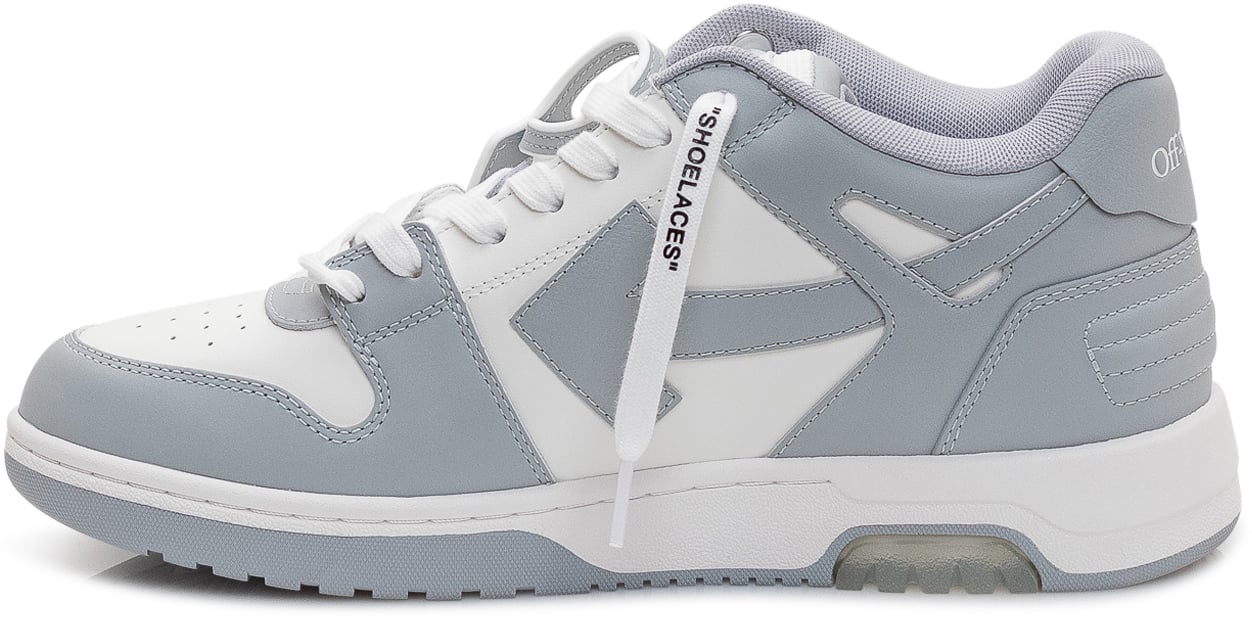 OFF-WHITE Out of Office Calf Sneakers Lichtgrijs