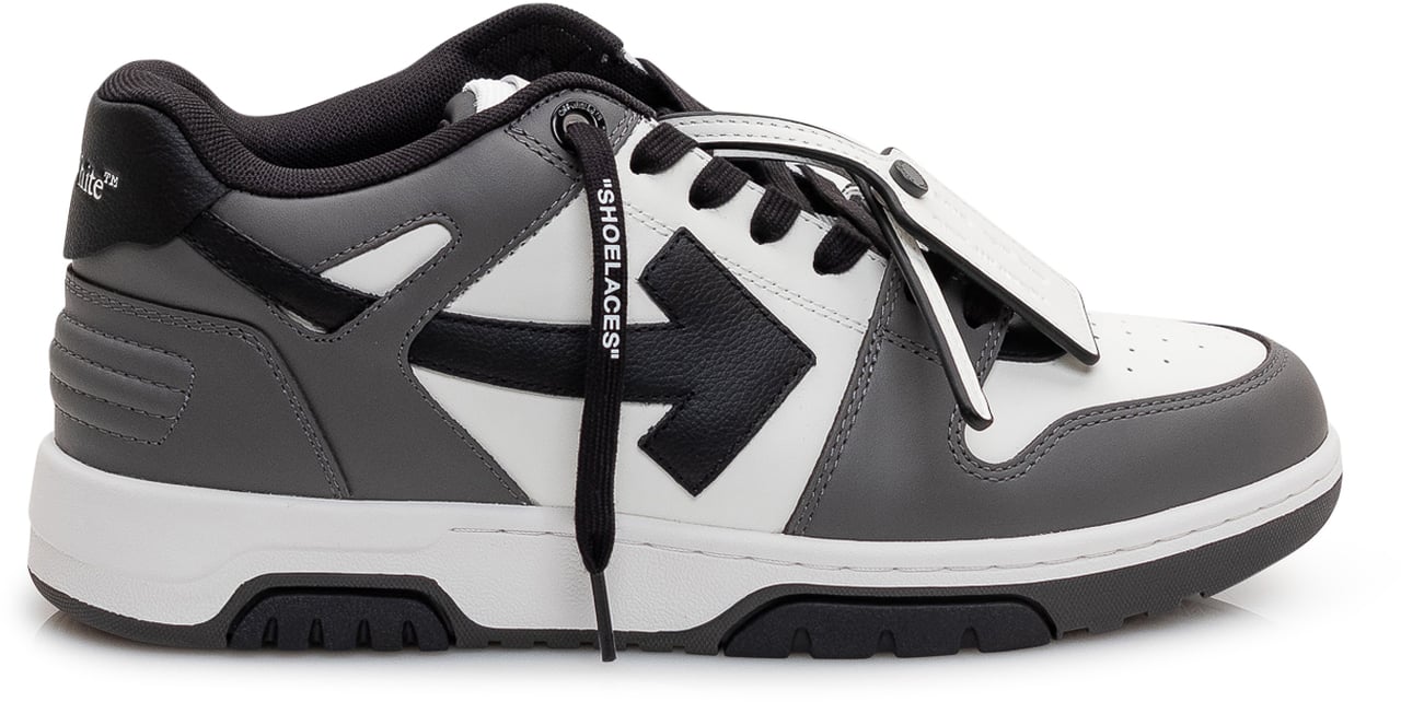 OFF-WHITE Out Of Office Calf Donkergrijs