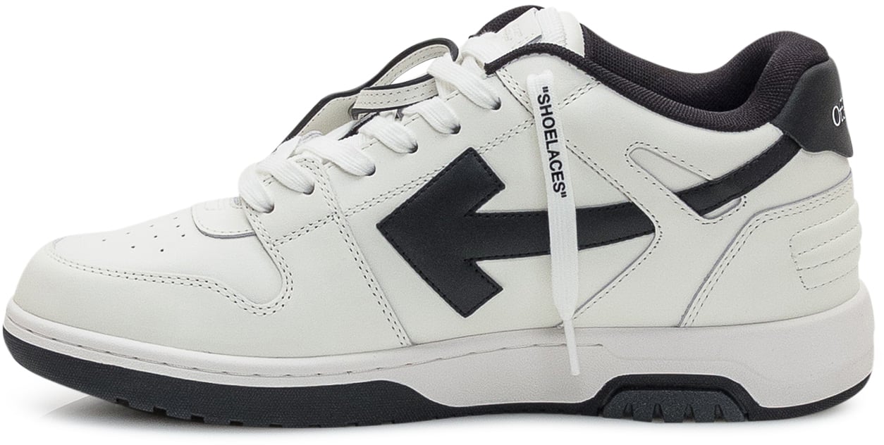 OFF-WHITE Off-White Sneakers Low Vulcanized in Pelle Zwart