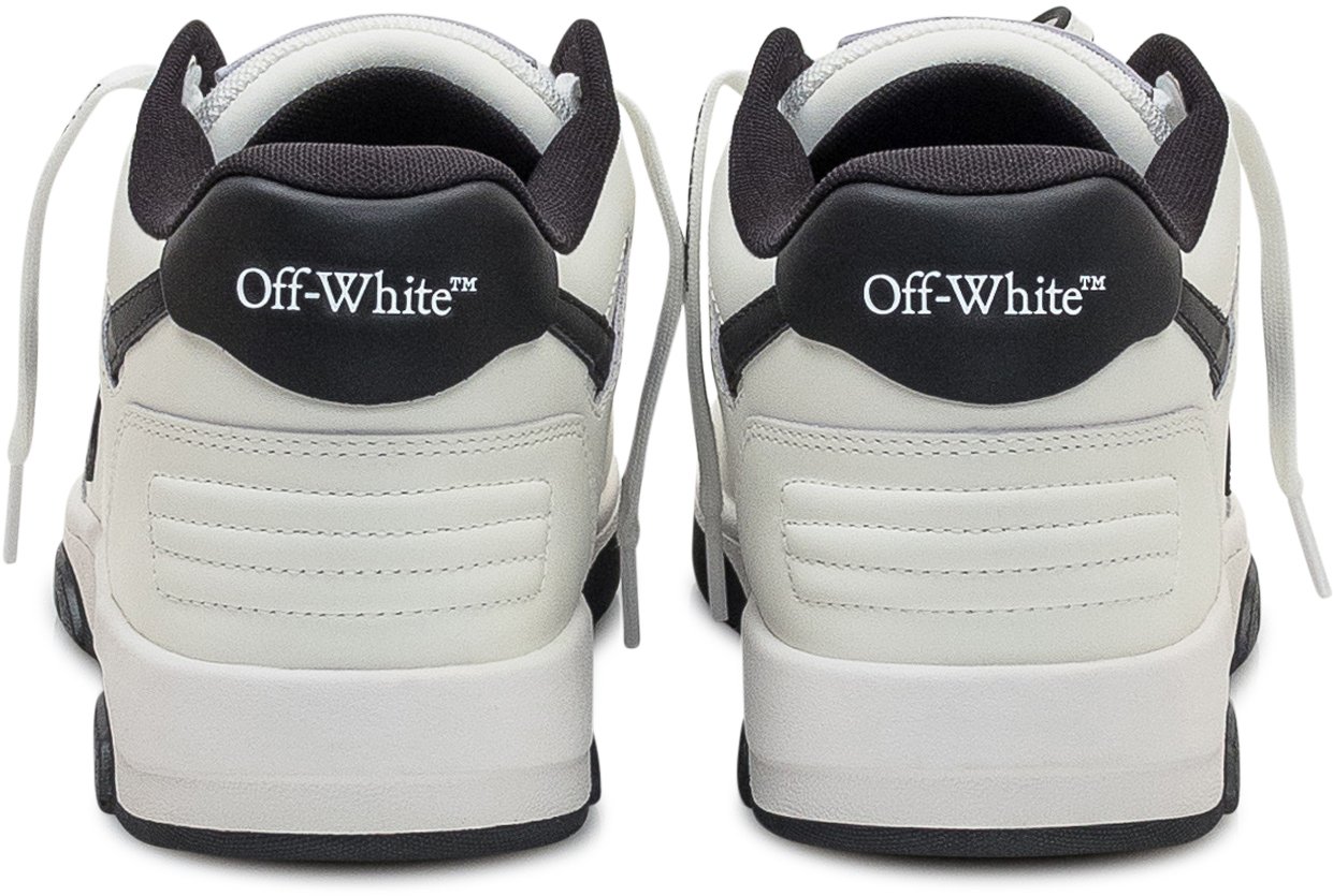 OFF-WHITE Off-White Sneakers Low Vulcanized in Pelle Zwart