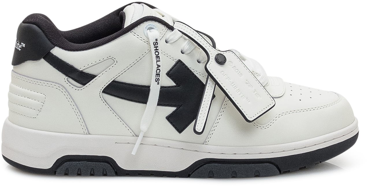 OFF-WHITE Off-White Sneakers Low Vulcanized in Pelle Zwart