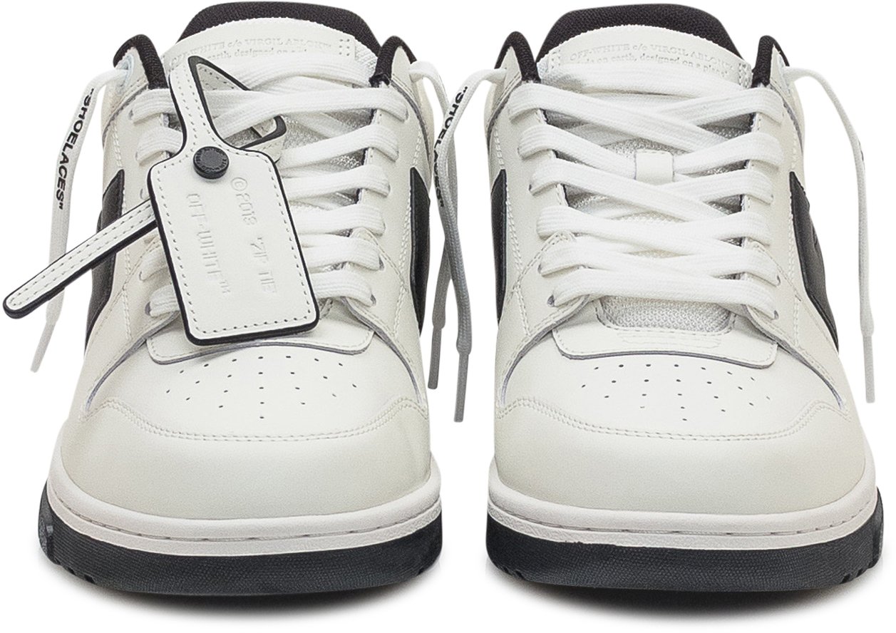 OFF-WHITE Off-White Sneakers Low Vulcanized in Pelle Zwart