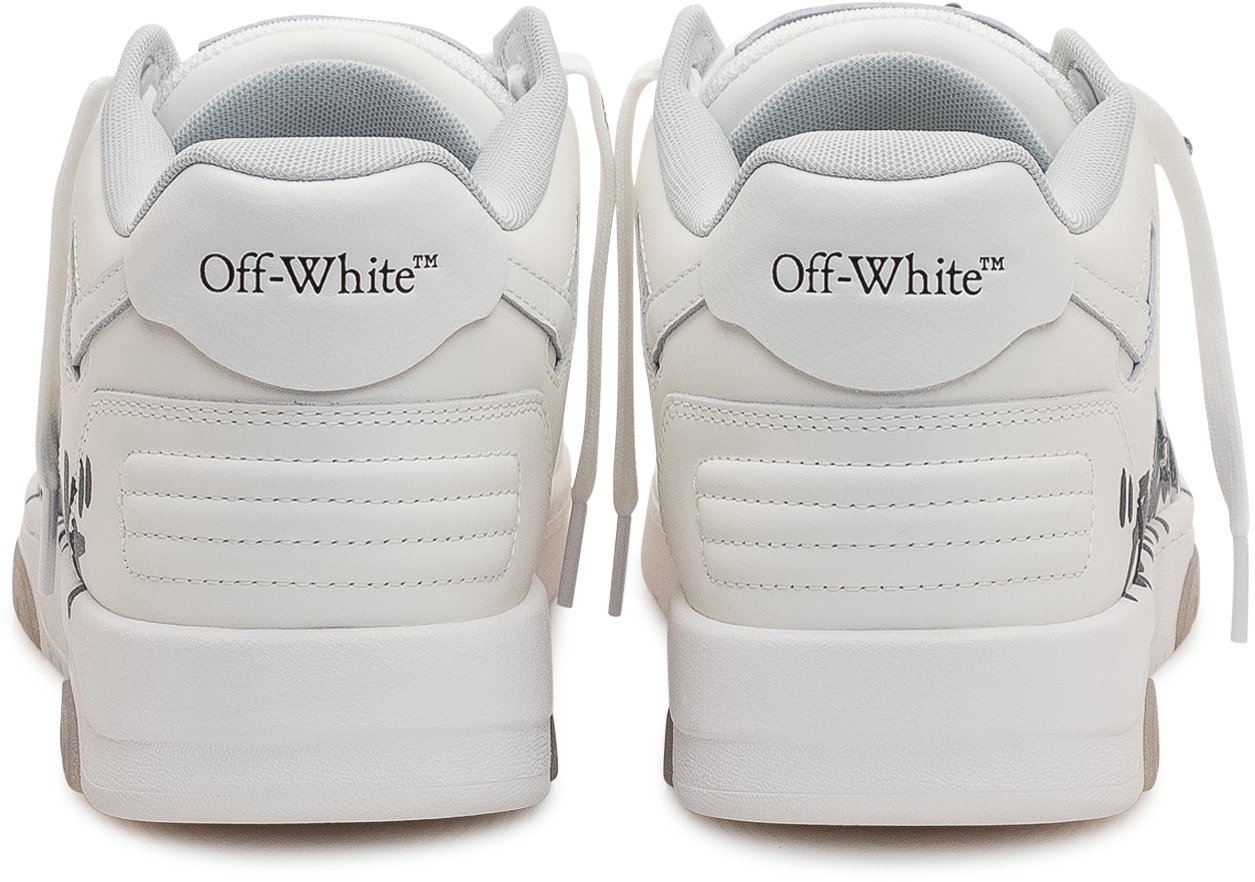 OFF-WHITE Sneaker Out of Office con Scritta Laterale Wit