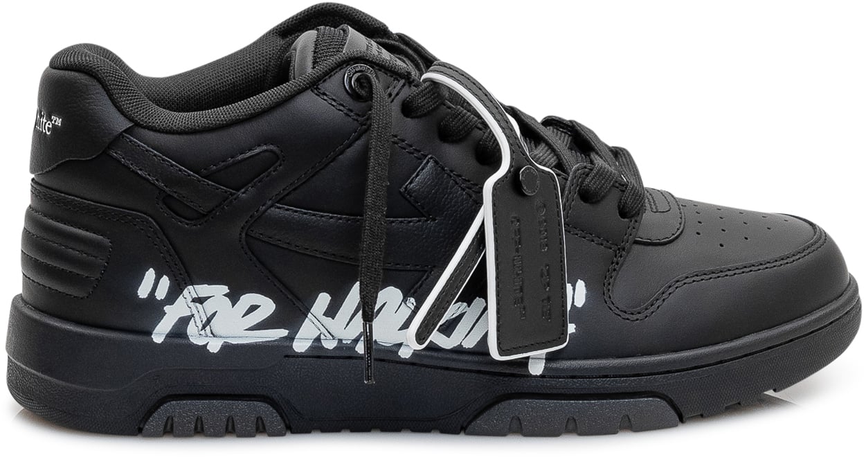 OFF-WHITE Out of Office Forwalk Sneakers Zwart
