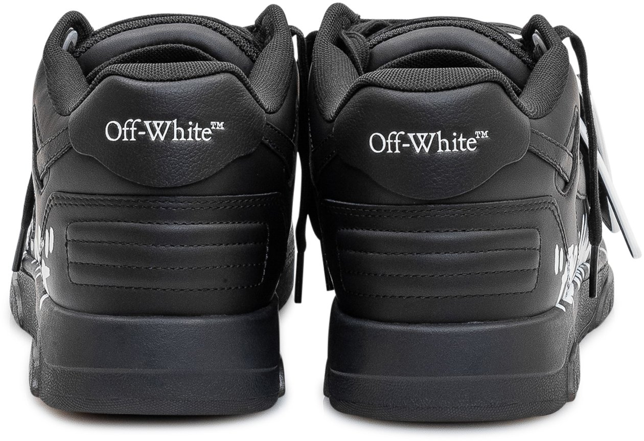 OFF-WHITE Out of Office Forwalk Sneakers Zwart