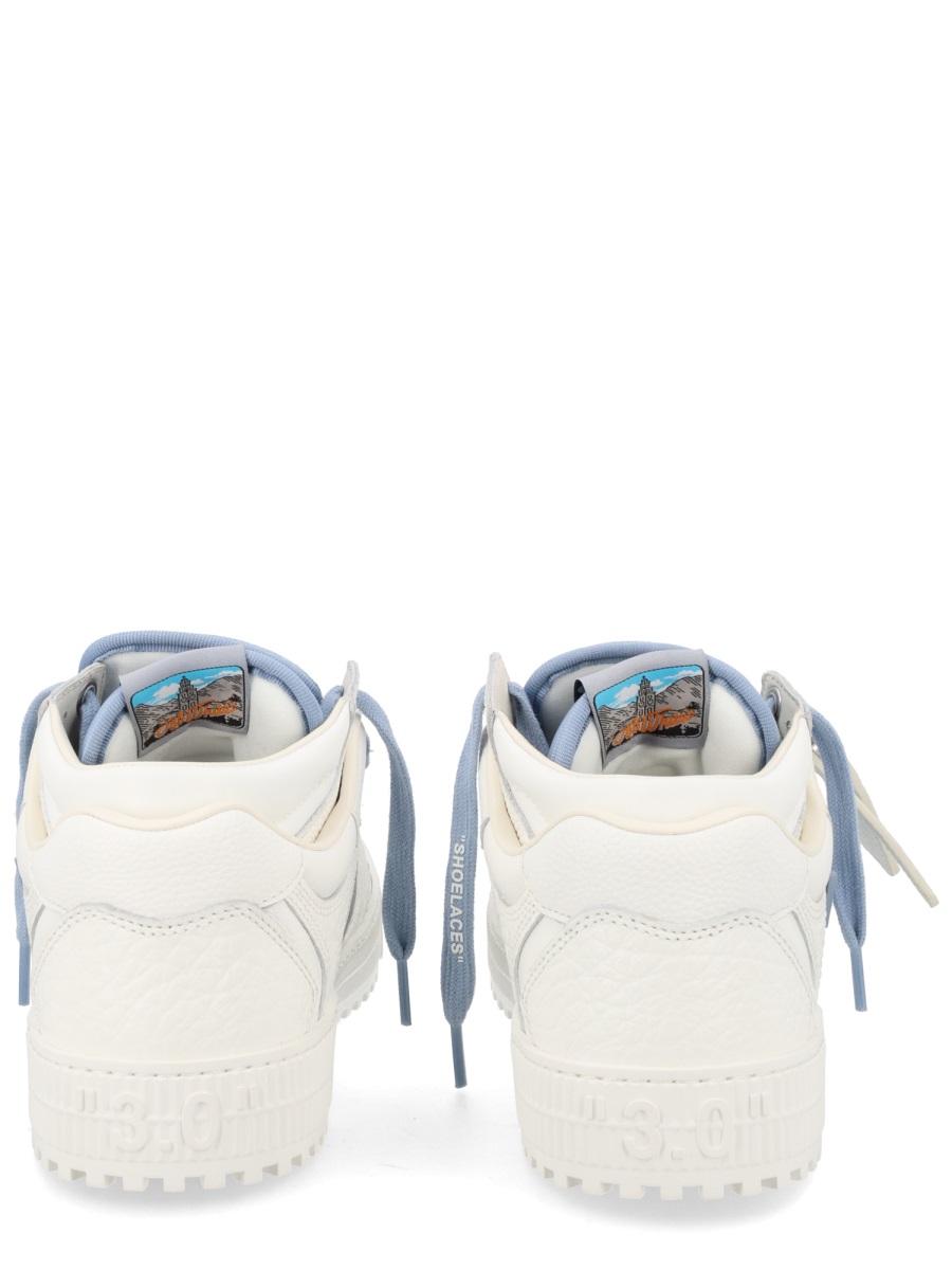 OFF-WHITE White 3.0 Floating Arrow Leather Sneakers Wit