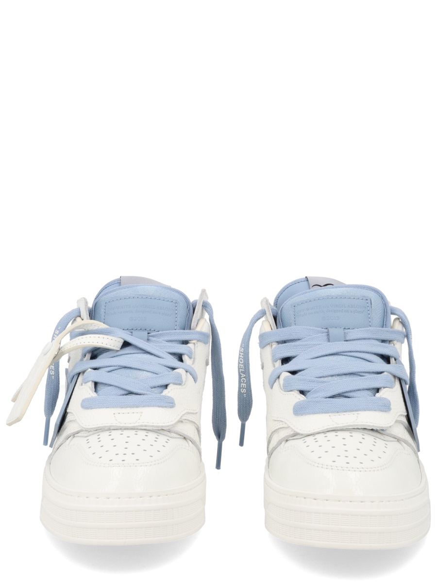 OFF-WHITE White 3.0 Floating Arrow Leather Sneakers Wit