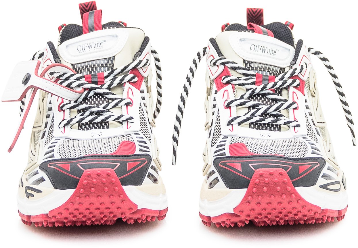 OFF-WHITE Sneakers Bianche e Rosse Off-White Rood