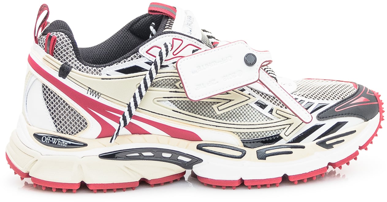 OFF-WHITE Sneakers Bianche e Rosse Off-White Rood