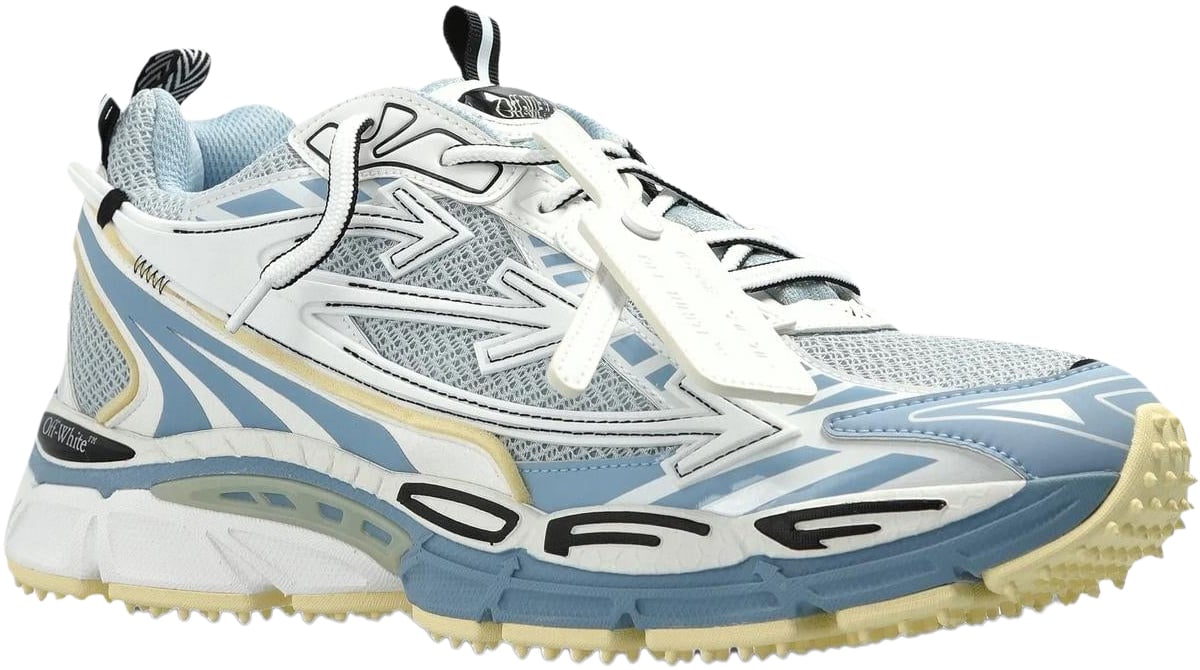 OFF-WHITE OFF WHITE Heren Ow Be Right Back Sneaker Blauw