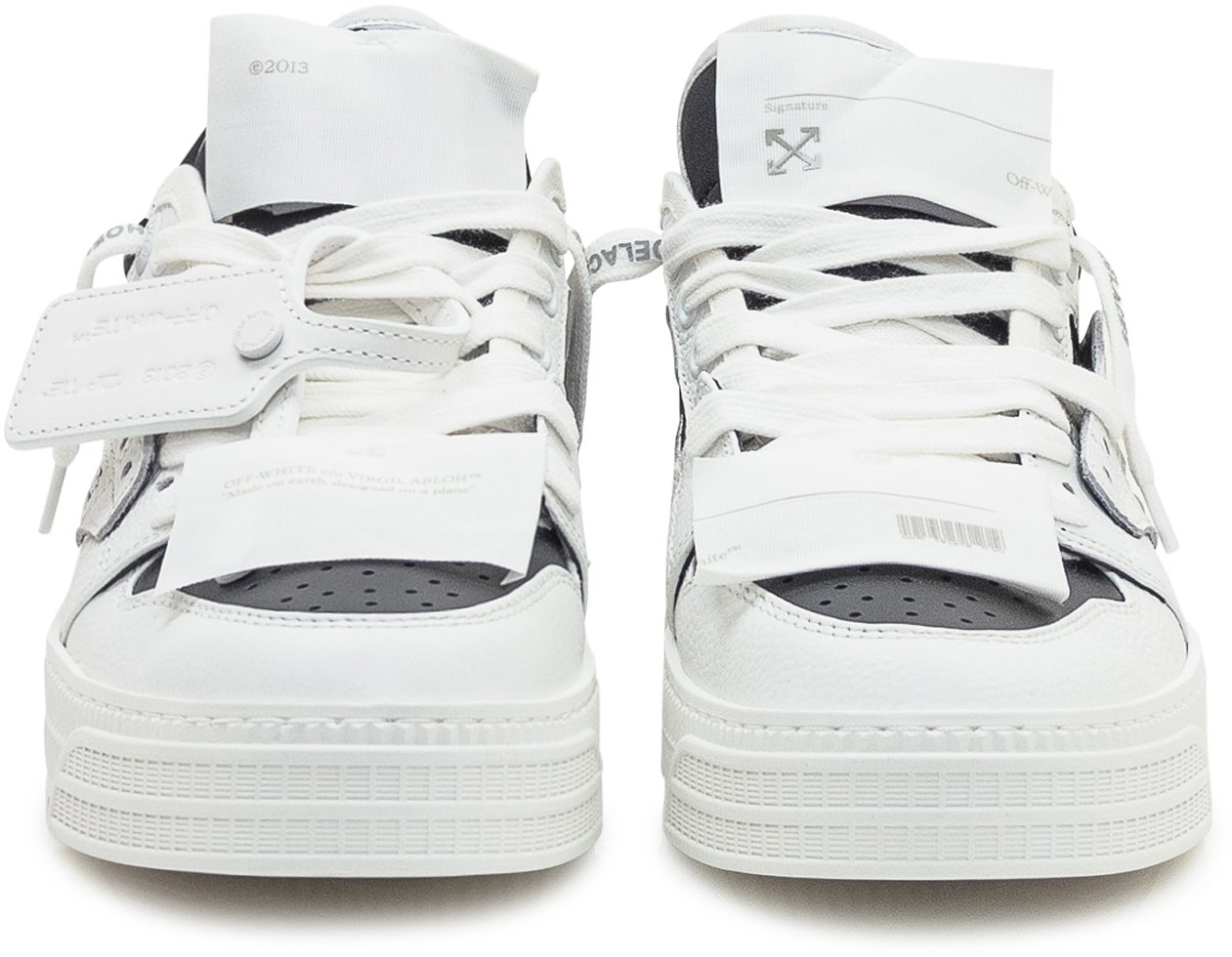 OFF-WHITE Off-White Sneaker Low Top 3.0 Bianco e Nero Divers