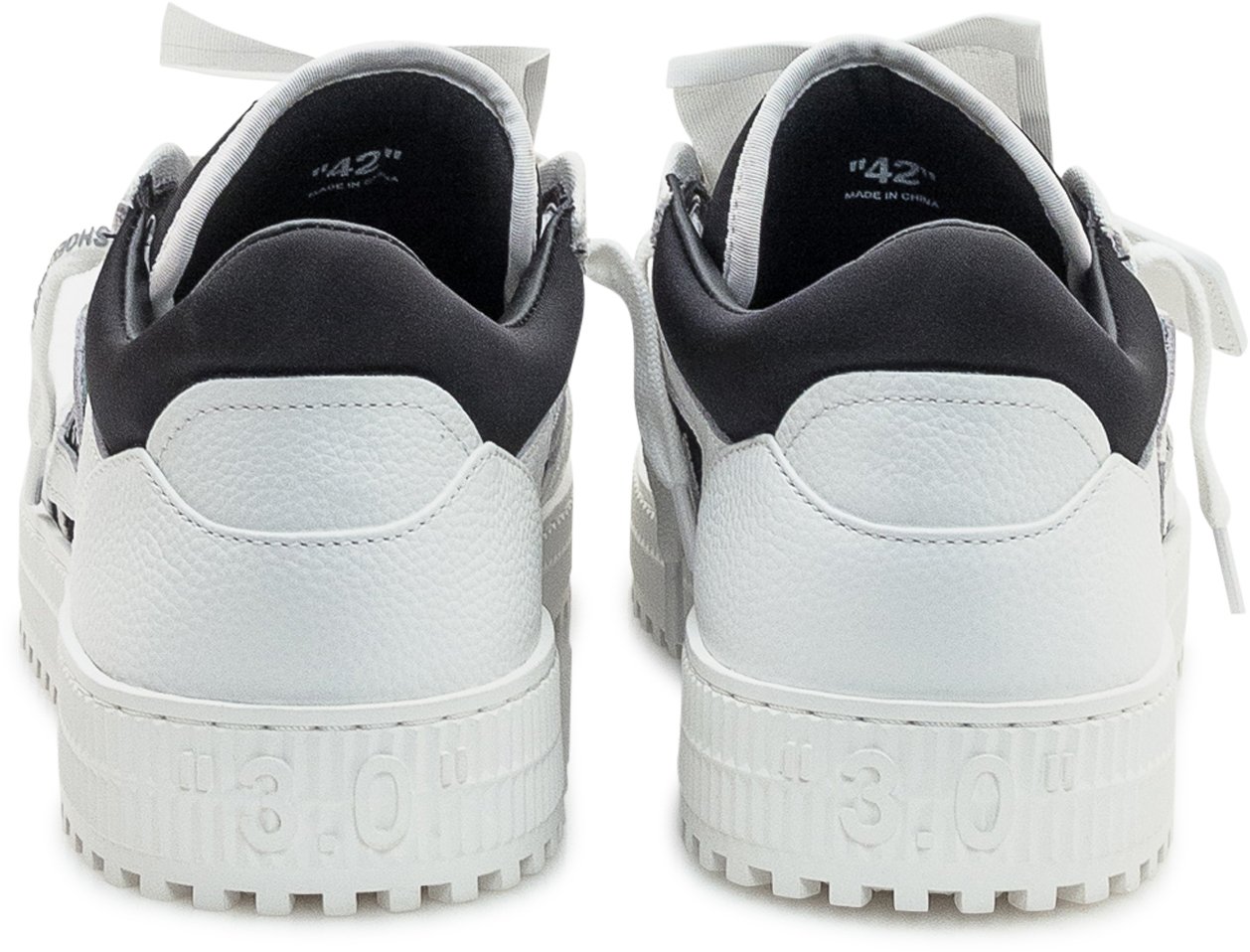 OFF-WHITE Off-White Sneaker Low Top 3.0 Bianco e Nero Divers