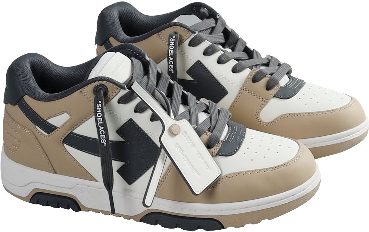 OFF-WHITE UITKOMENDE SNEAKERS Beige
