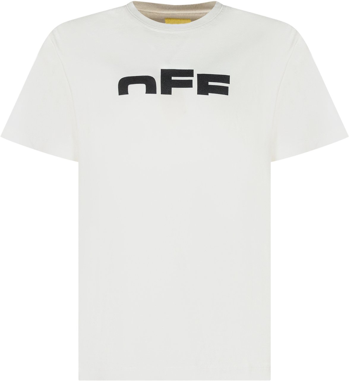 OFF-WHITE Off-White Kids T-Shirt Logo Bianca Wit
