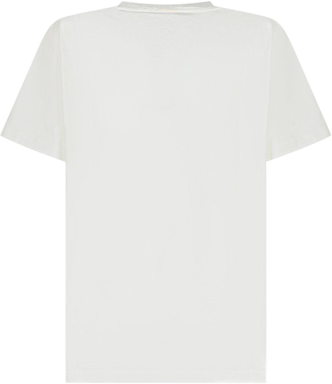 OFF-WHITE Off-White Kids T-Shirt Bianca con Logo e Dettagli Paint Wit